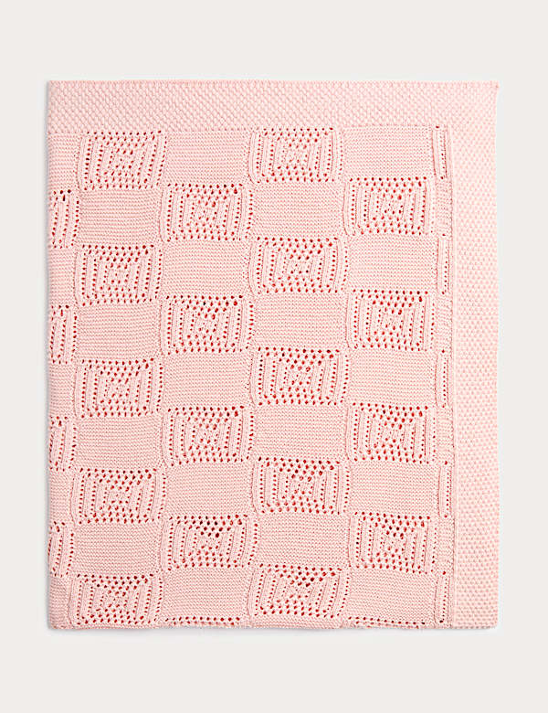 Pure Cotton Knitted Shawl