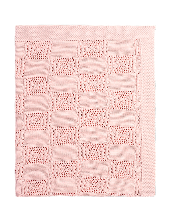 Pure Cotton Knitted Shawl