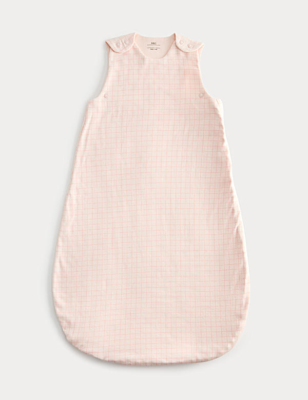 Schlafsack aus reiner Baumwolle mit einem Tog-Wert von 1,0 (03 J.) | ROSE  PINK | Baby-Schlafscke | M&S DE