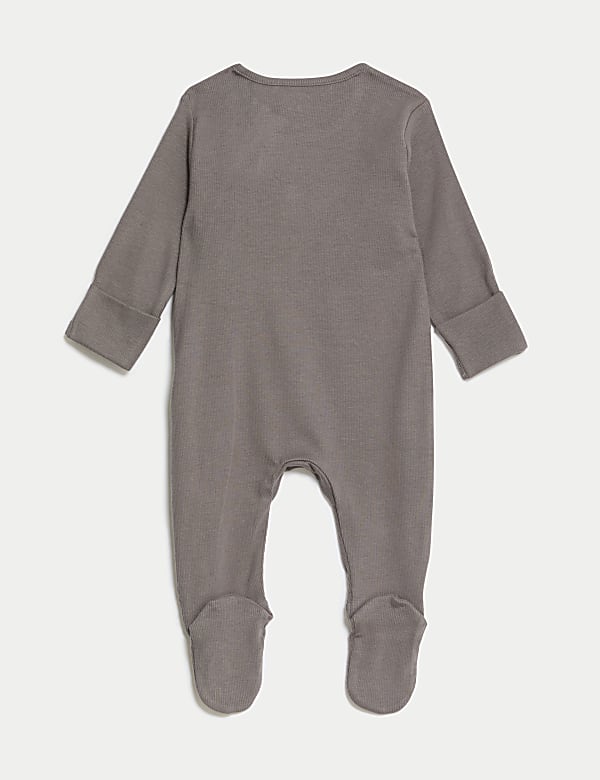 Lot de 3 dors-bien en coton uni et à rayures (jusqu’au 3 ans) - CH