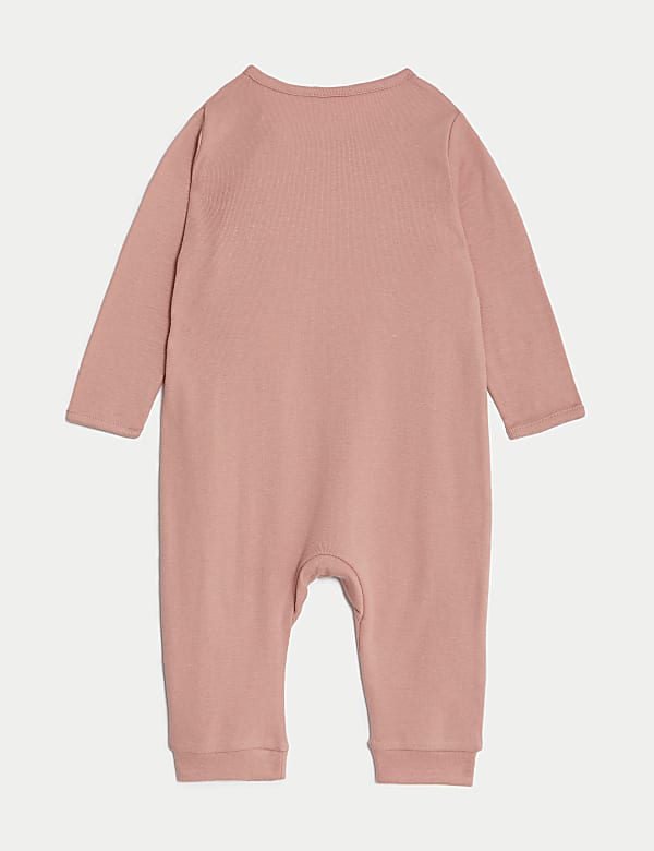 2pk Pure Cotton Animal Print Zip Sleepsuits (7lbs-1 Yrs)