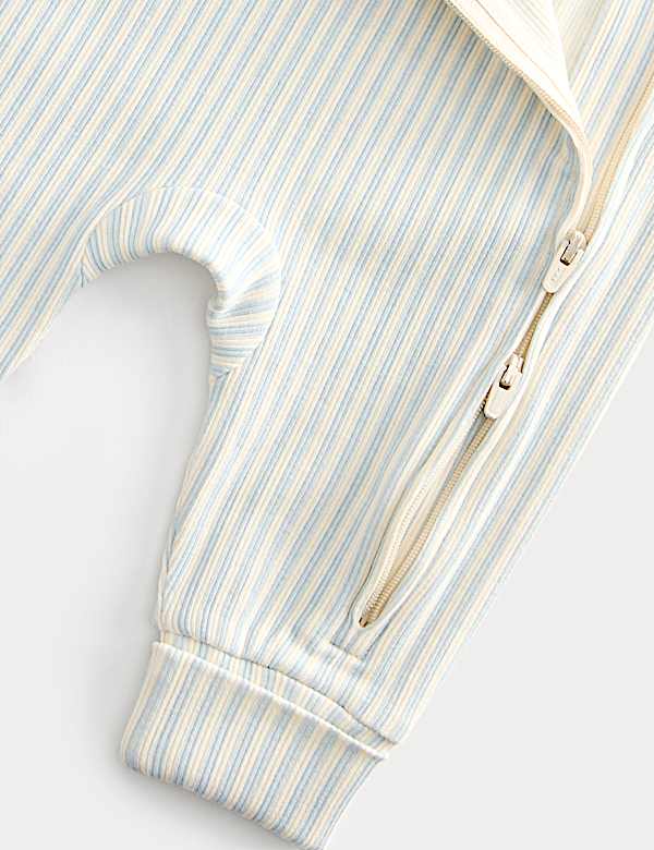 3 Pack Cotton Rich Sleepsuits (6&frac12;lbs-3 Yrs) - CY