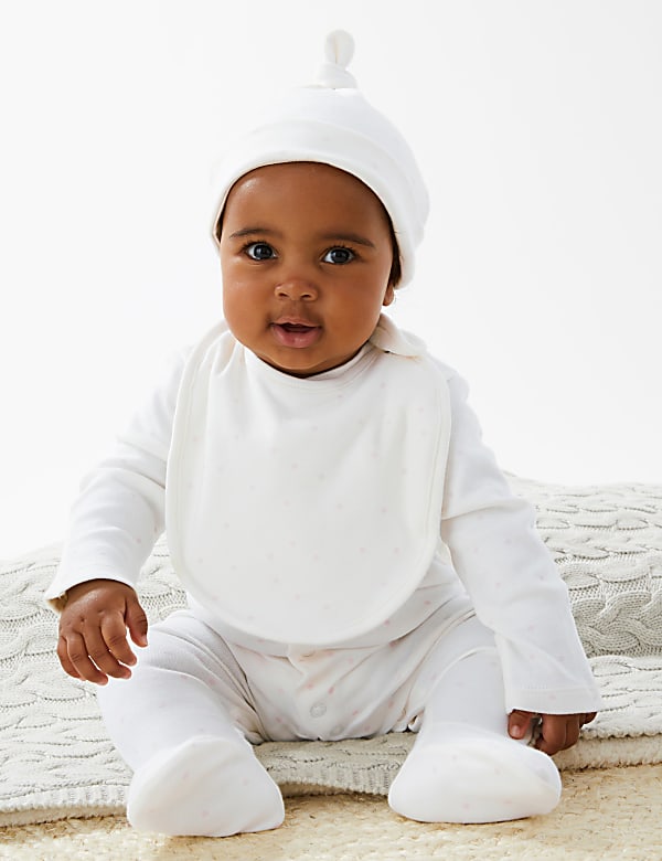 4pc Pure Cotton Starter Set (7lbs-12 Mths)