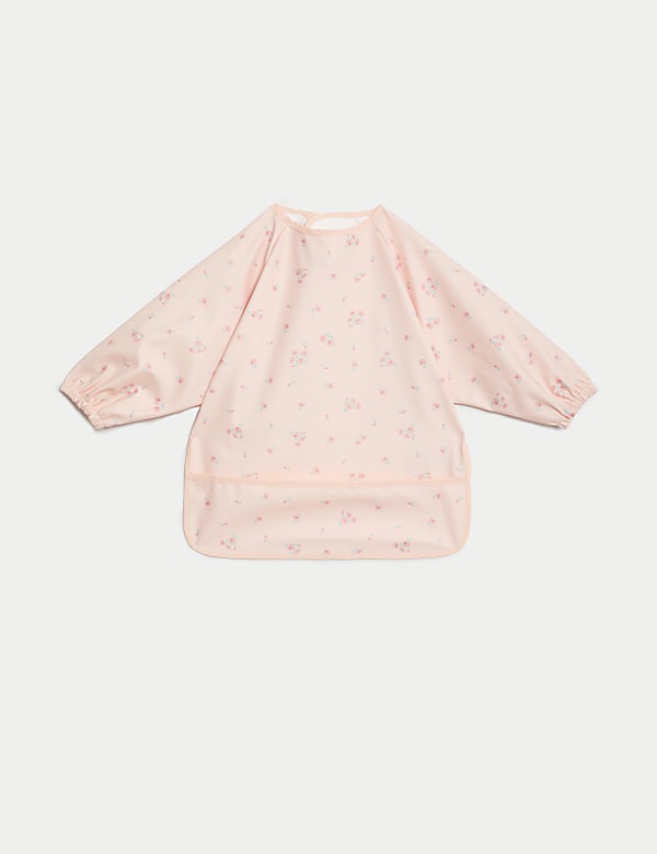 Floral Feeding Bib (6Mths-3 Yrs) - GR
