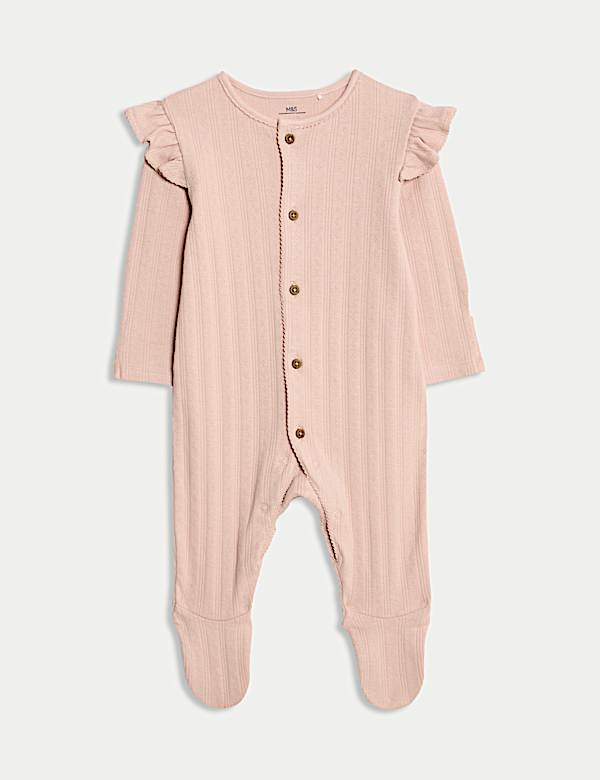 סט פרחוני 4 חלקים לרך הנולד מבד עשיר בכותנה (0-‏9 חודשים) - IL