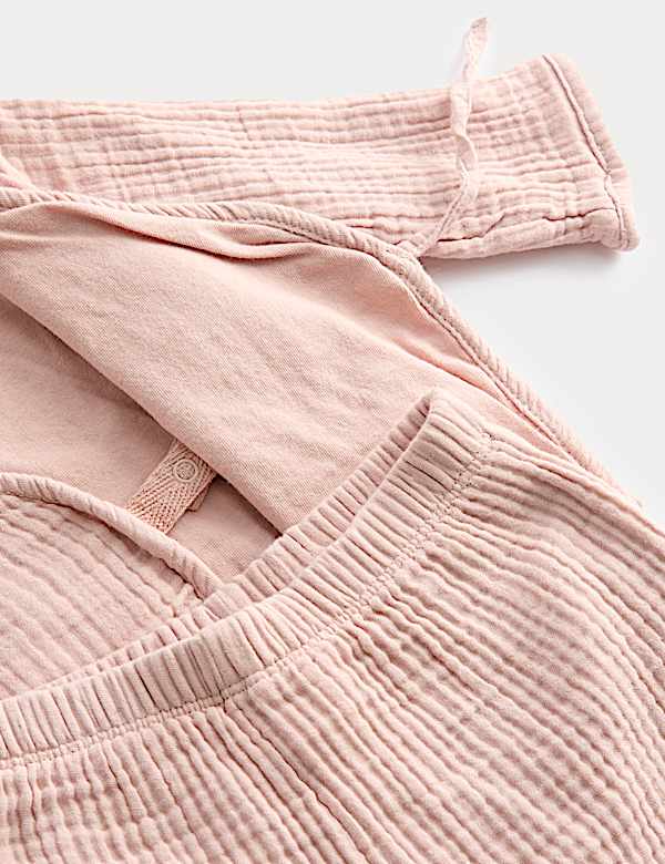 2pc Pure Cotton Wrap Outfit (7lbs-2 Yrs) - MX