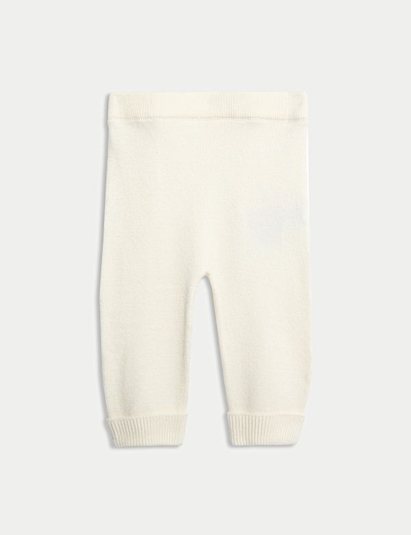 2pc Knitted Floral Heart Outfit (0-12 Mths) - GR