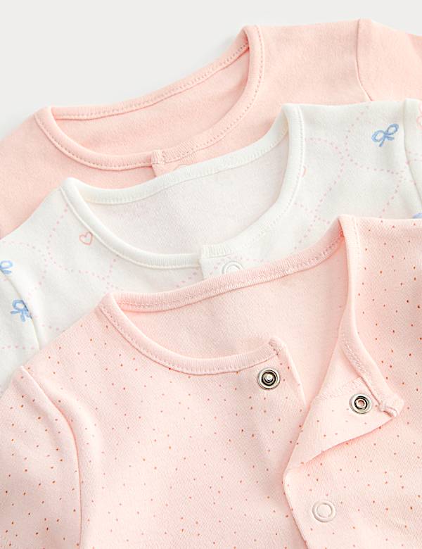 Body z čist&eacute; bavlny, 3 ks v balen&iacute; (3,2 kg &ndash; 3 roky) - CZ