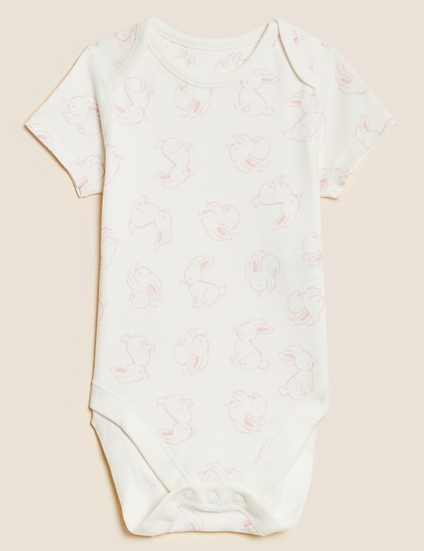 7pk Pure Cotton Bodysuits