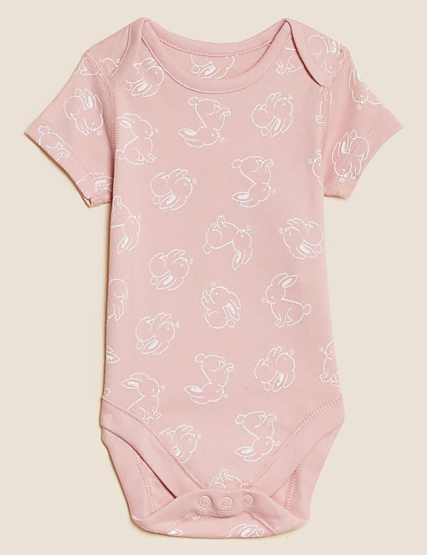 7pk Pure Cotton Bodysuits