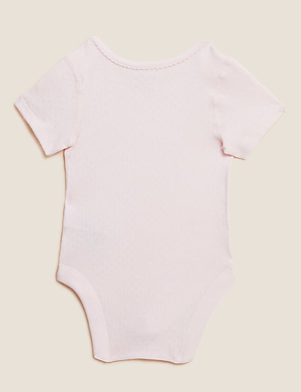 3pk Pure Cotton Patterned Bodysuits (61/2 lbs - 3 Yrs)