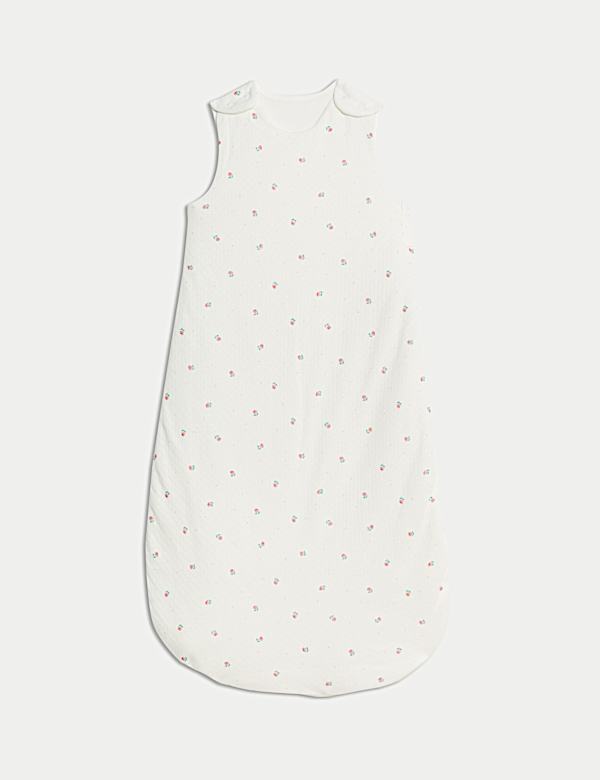 Pure Cotton Rose Bud 2.5 Tog Sleeping Bag (0-3 Yrs) - SE