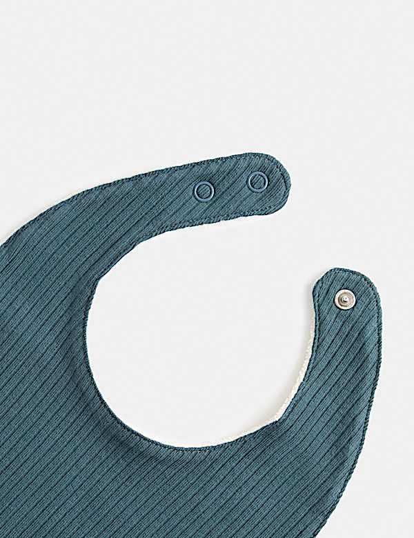 5 Pack Cotton Rich Dribble Bibs - CH