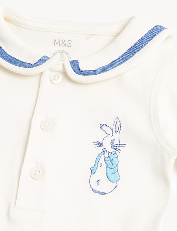 2pk Pure Cotton Peter Rabbit™ Bodysuits
