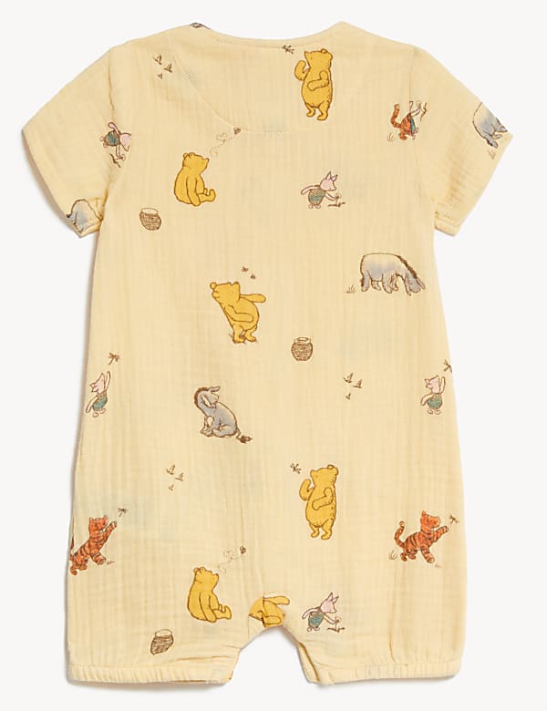 Pure Cotton Winnie the Pooh™ Romper (7lbs-1 Yrs)