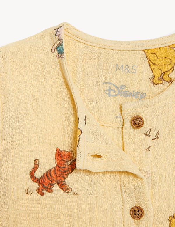 Pure Cotton Winnie the Pooh™ Romper (7lbs-1 Yrs)
