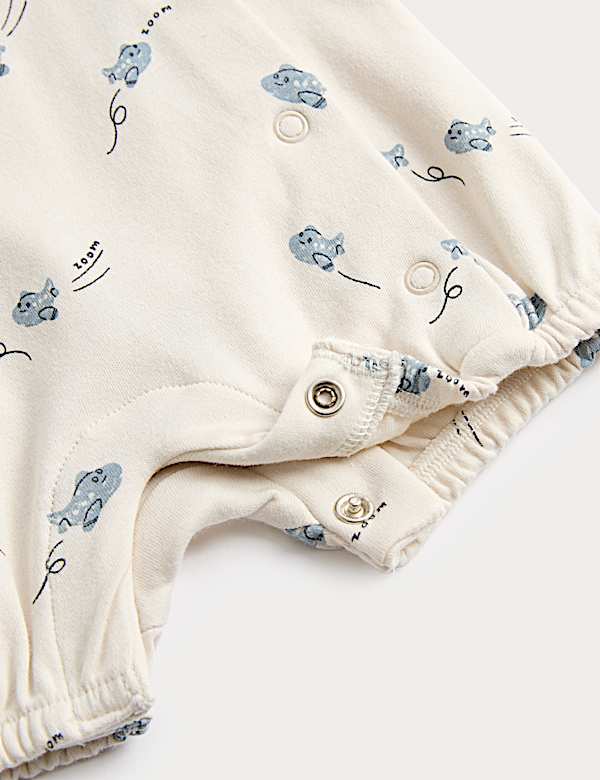 3 Pack Pure Cotton Rompers (7lbs-3 Yrs) - KR