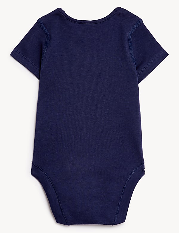 3pk Pure Cotton Dinosaur Bodysuits