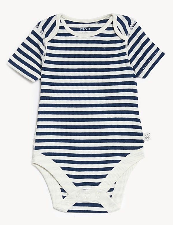 3pk Cotton Rich Printed Bodysuits (6 1/2 lbs-3 Yrs)