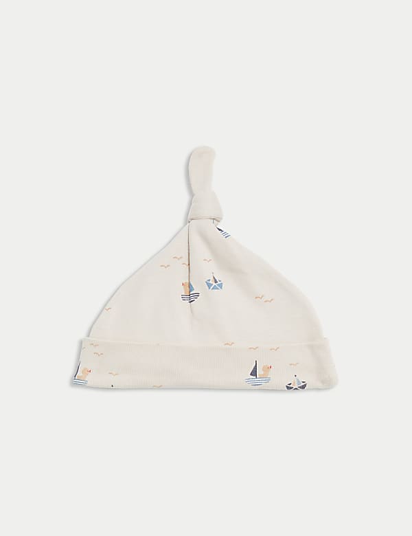 4pc Pure Cotton Boat Starter Set (7lbs-9 Mths) - JO