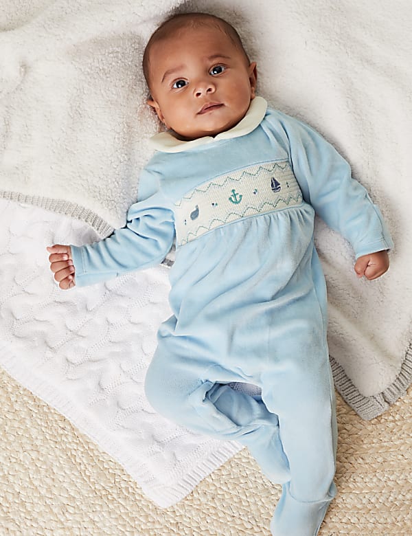Cotton Rich Sleepsuit (7lbs-1 Yrs) - CH