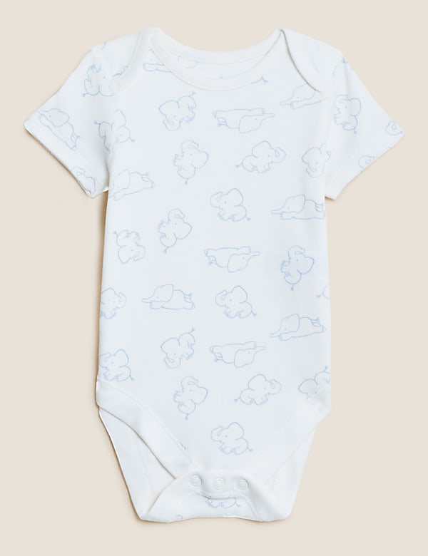 7pk Pure Cotton Bodysuits