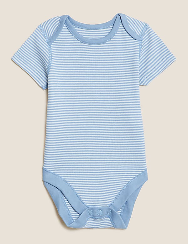 7pk Pure Cotton Bodysuits