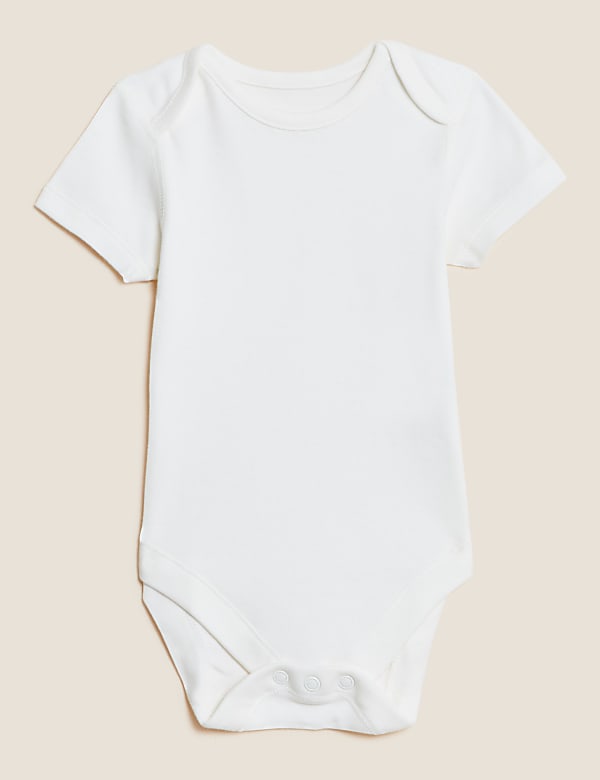 7pk Pure Cotton Bodysuits