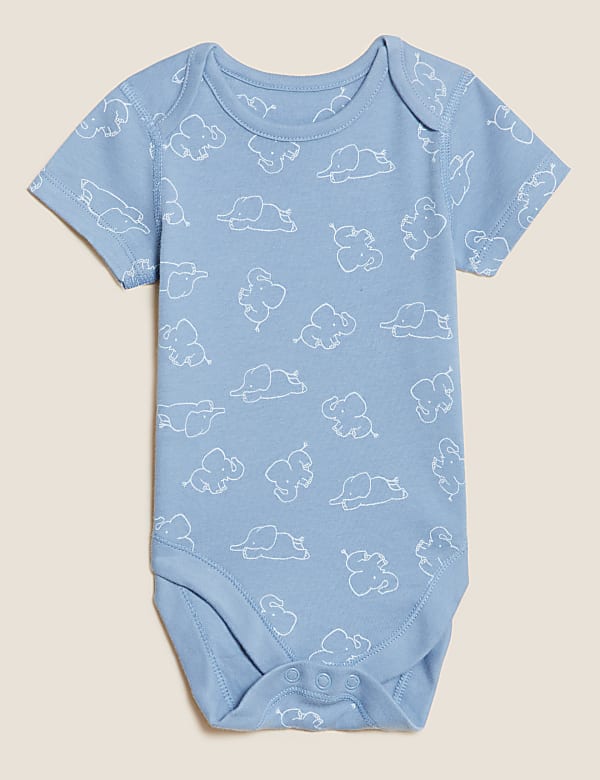 7pk Pure Cotton Bodysuits