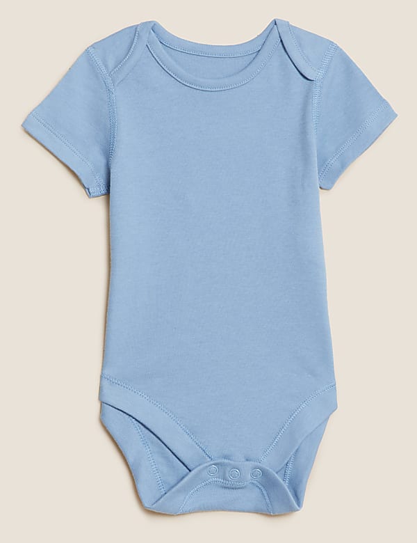 7pk Pure Cotton Bodysuits