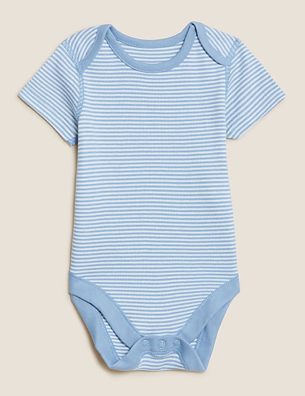 7pk Pure Cotton Bodysuits