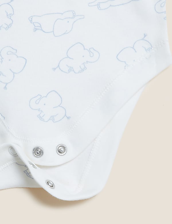 7pk Pure Cotton Bodysuits