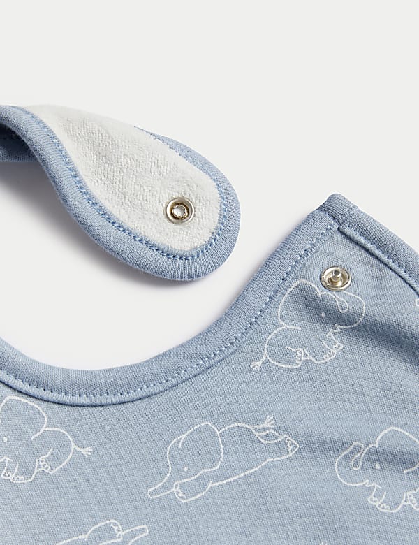 Σαλιάρες από 100% βαμβάκι σε σετ των 5 - GR