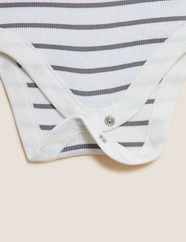 3pk Cotton Rich Transport Bodysuits (61/2 lbs - 3 Yrs)