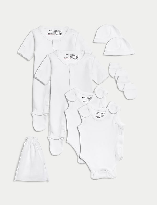 8pc Pure Cotton Premature Starter Set - VN