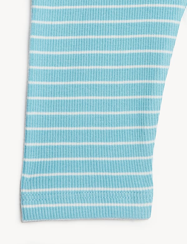 Cotton Rich Striped Leggings (7lbs - 1 Yr)