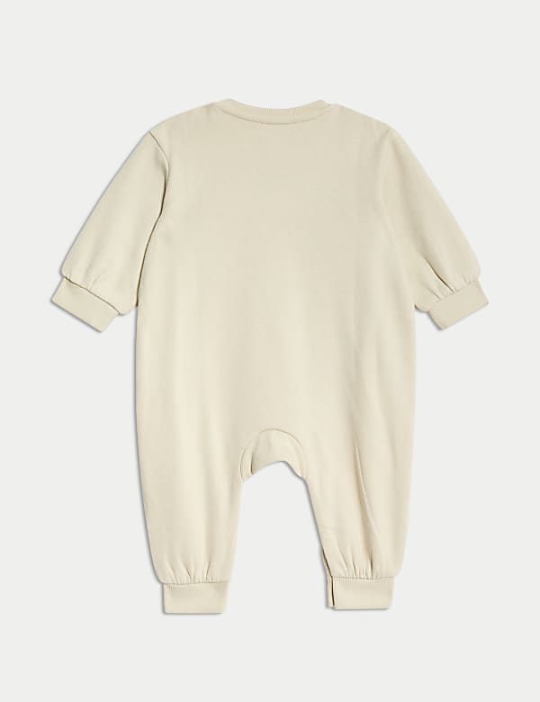 Cotton Rich Slogan Romper (0-3 Yrs) - GR