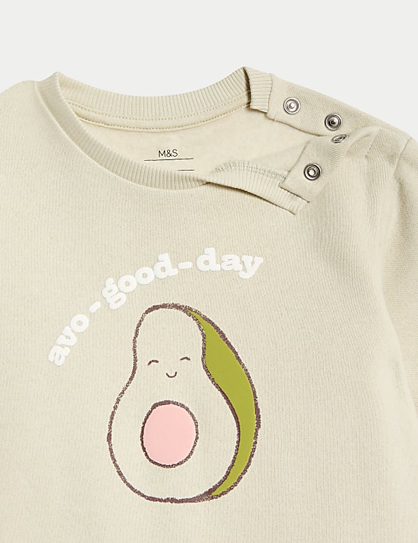 Cotton Rich Slogan Romper (0-3 Yrs) - GR