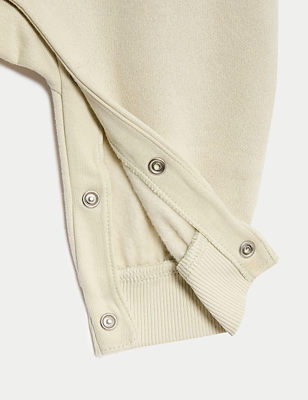 Cotton Rich Slogan Romper (0-3 Yrs) - GR