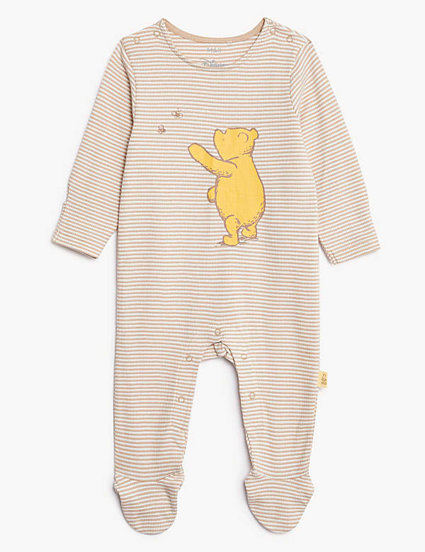 2pk Pure Cotton Winnie the Pooh™ Sleepsuits