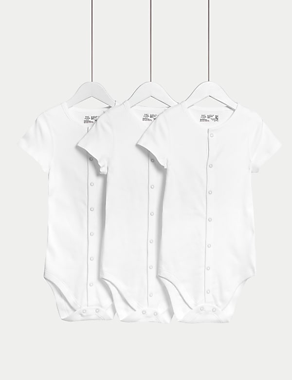 Lot de 3 bodys 100 % coton (jusqu’au 12 mois) - CH