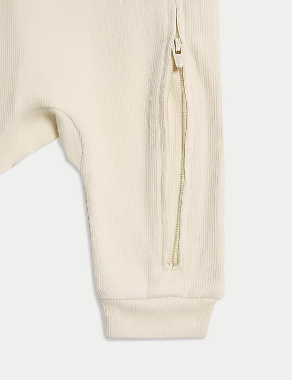 2pc Cotton Rich Zip Sleepsuit & Comforter (0-3 Yrs) - JO