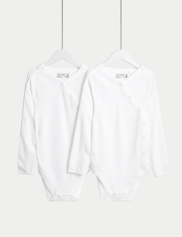 2pk Adaptive Pure Cotton Bodysuits (7lbs–16 Yrs) - JP