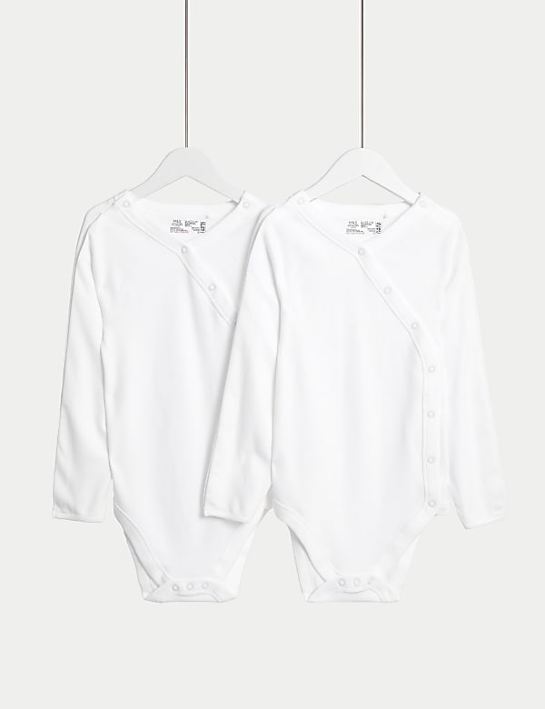 2pk Adaptive Pure Cotton Bodysuits (7lbs–16 Yrs) - NL