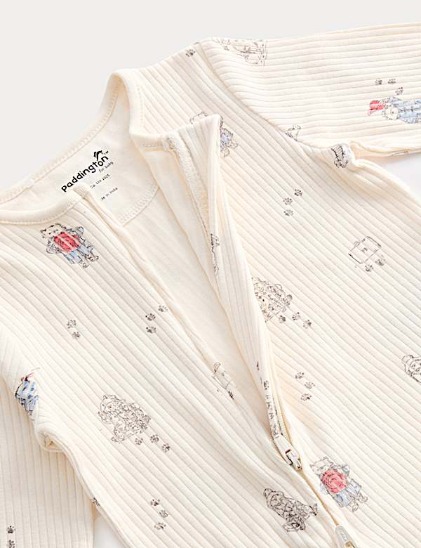 2pk Cotton Rich Paddington™ Sleepsuits (6½lbs-3 Yrs) - PT