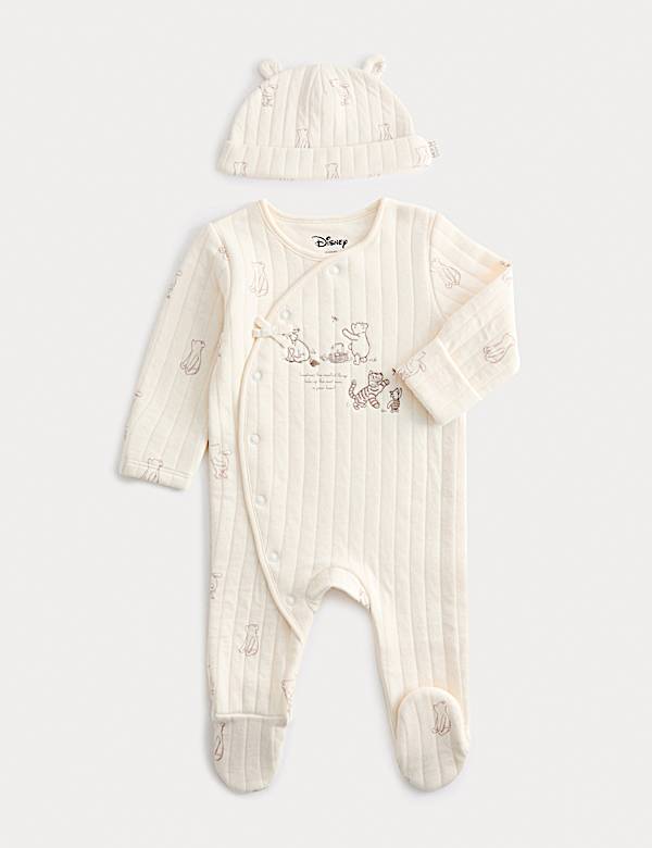 Winnie The Pooh & Friends™ Sleepsuit with Hat (0-3 Yrs) - JO