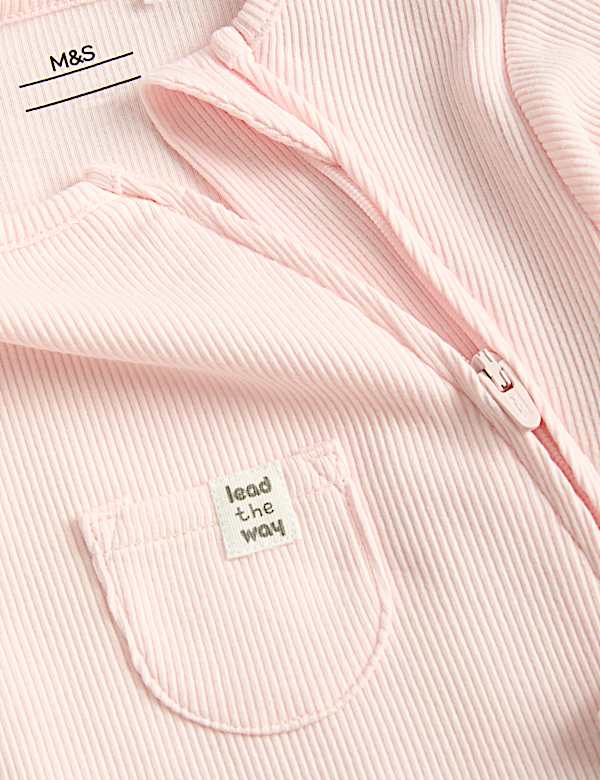 3 Pack Cotton Rich Sleepsuits (6&frac12;lbs-3 Yrs) - RS