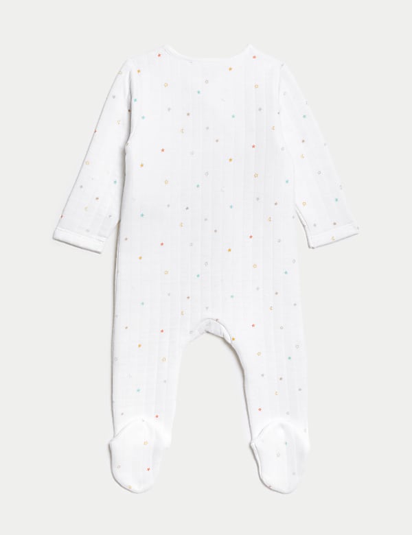 2pc Cotton Rich Quilted Stars Outfit (7lbs-1 Yrs) - ID