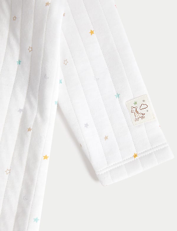 2pc Cotton Rich Quilted Stars Outfit (7lbs-1 Yrs) - ID