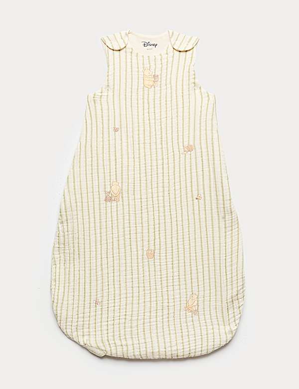 Winnie the Pooh Schlafsack aus reiner Baumwolle und Tog-Wert 1,5 (03 J.)